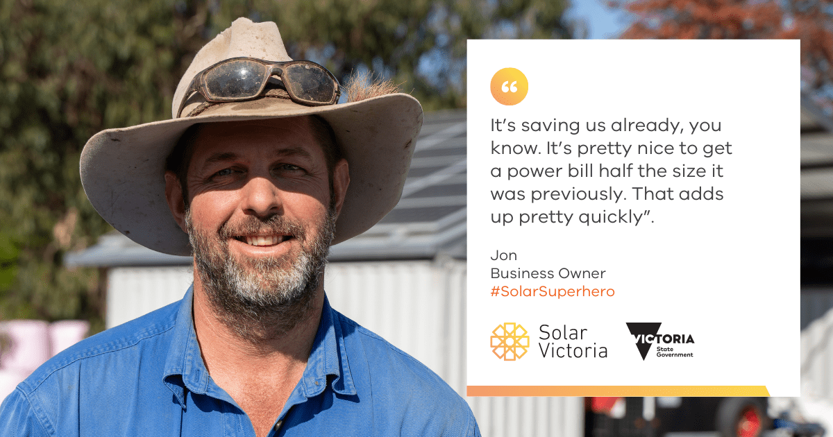 "We are very keen to put in a battery and add enough solar to cover our whole power needs. We'd love to do that.”