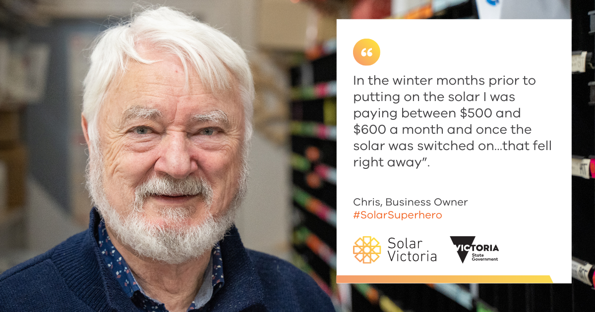 "In the winter months prior to putting on the solar I was paying between $500 and $600 a month and once the solar was switched on...that fell right away”. 